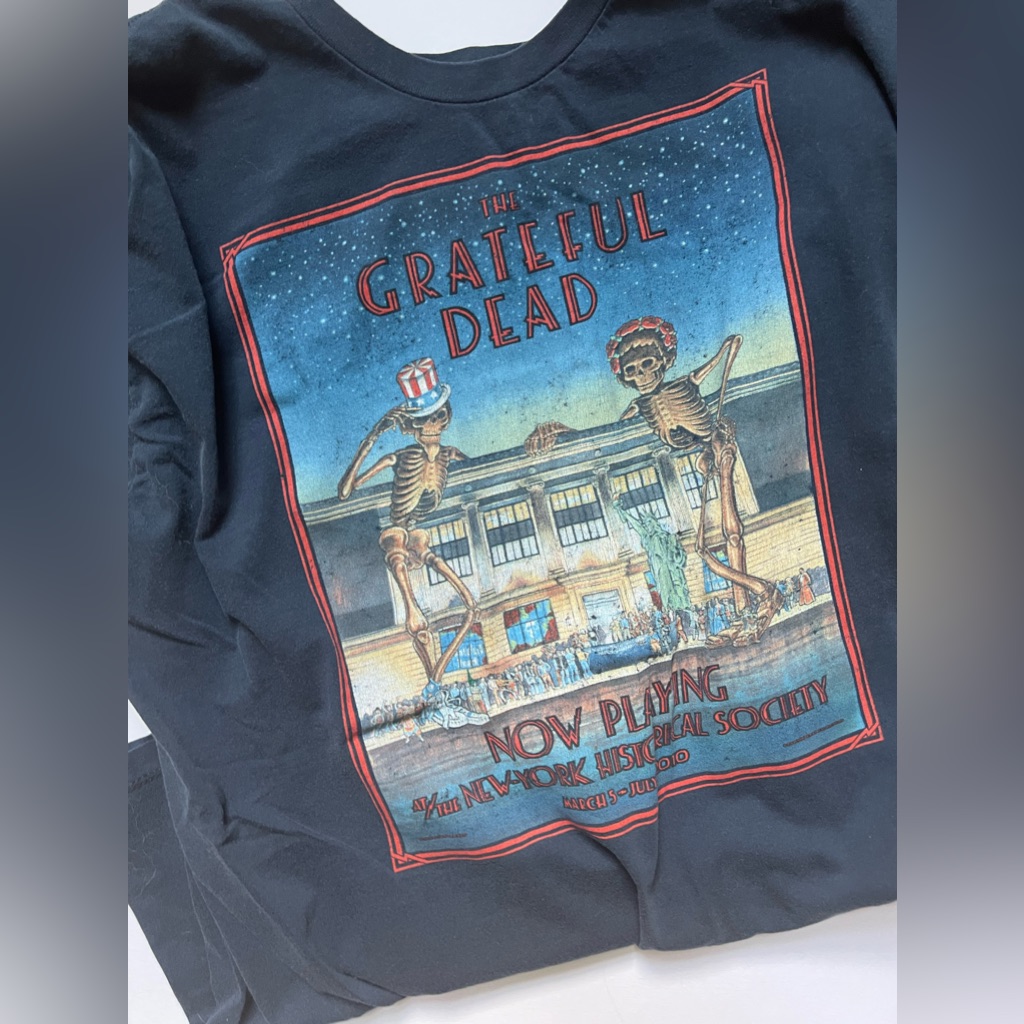 Liquid Blue Grateful Dead New York Historical Society T Shirt.